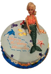 Little Mermaid Custom Birthday Cake