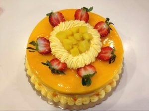 Mango Mousse Cake 