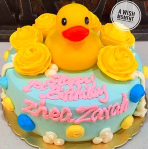 Yellow Duck Cake