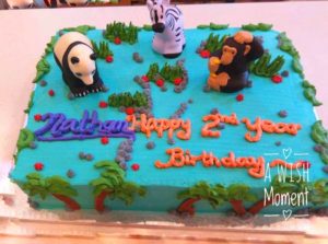 Zoo Kid Birthday Cake