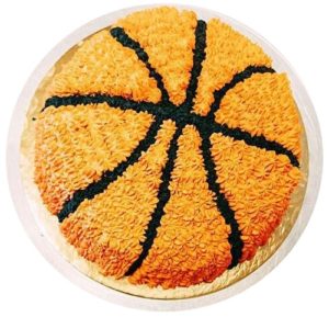 Boy Basketball Birthday Cake